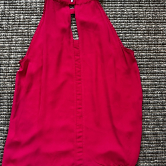 Banana Republic Pink Pleated Embellished Tank Top - Picture 3 of 4